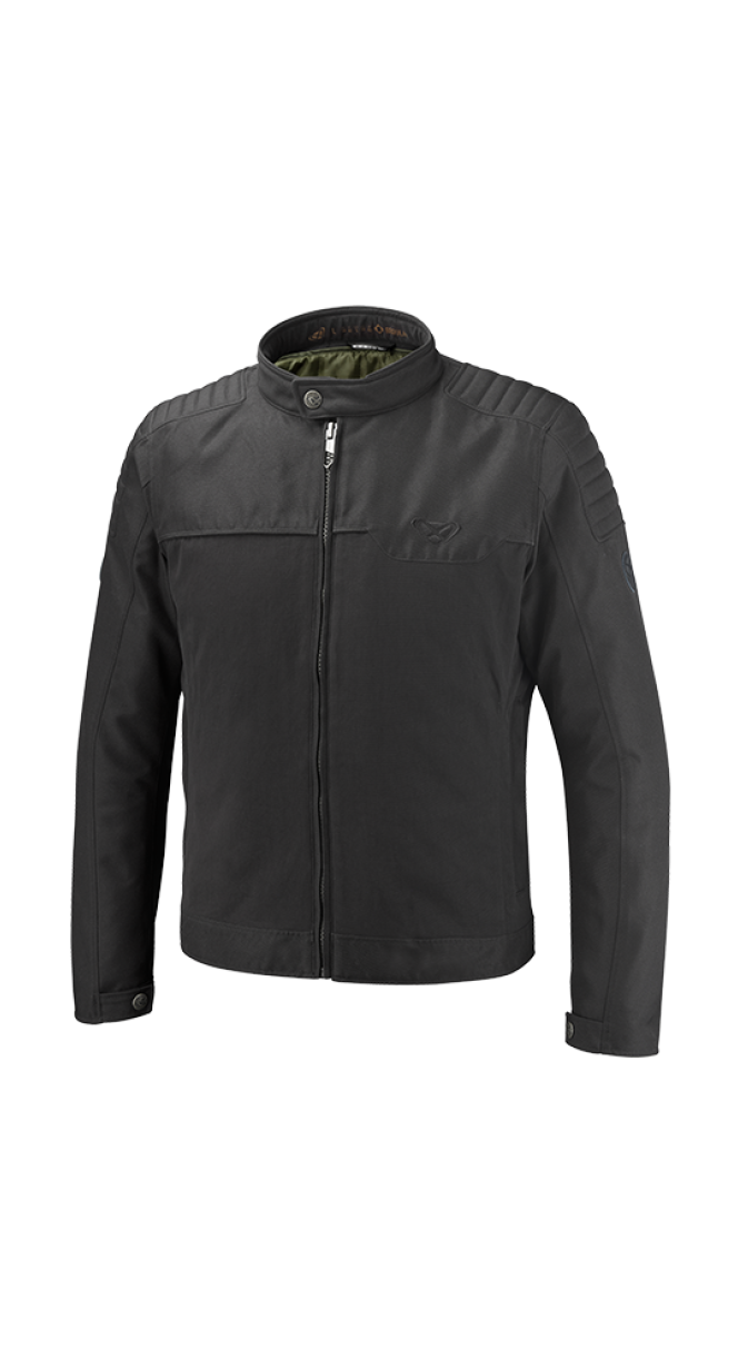IXON HORNET Wasserdichte Textil-Motorradjacke Schwarz