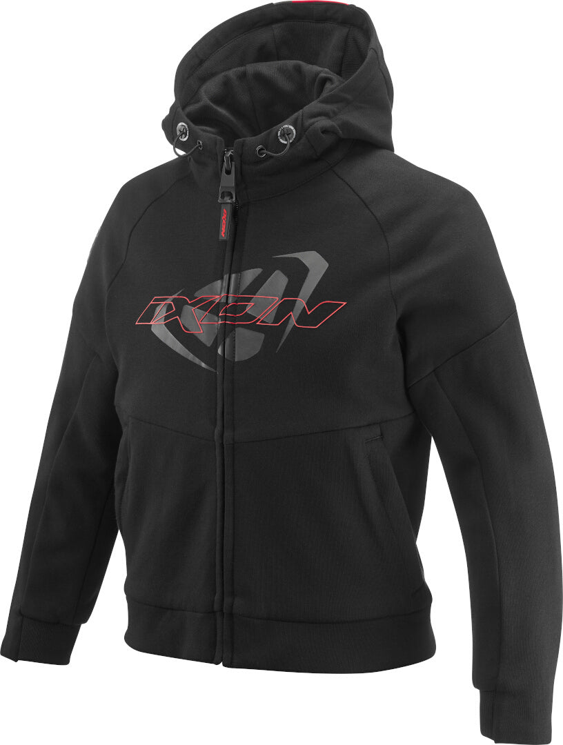 IXON TOUCHDOWN NIÑOS TEXTIL CHAQUETA Negro Rojo