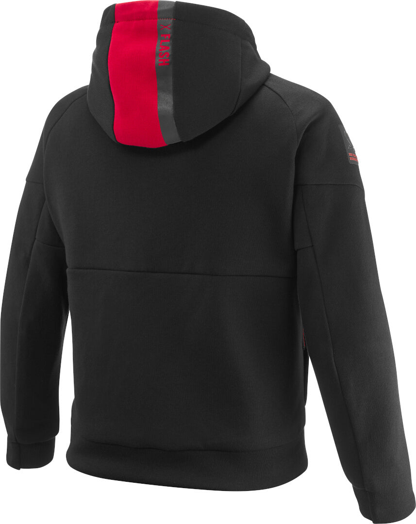 IXON TOUCHDOWN NIÑOS TEXTIL CHAQUETA Negro Rojo