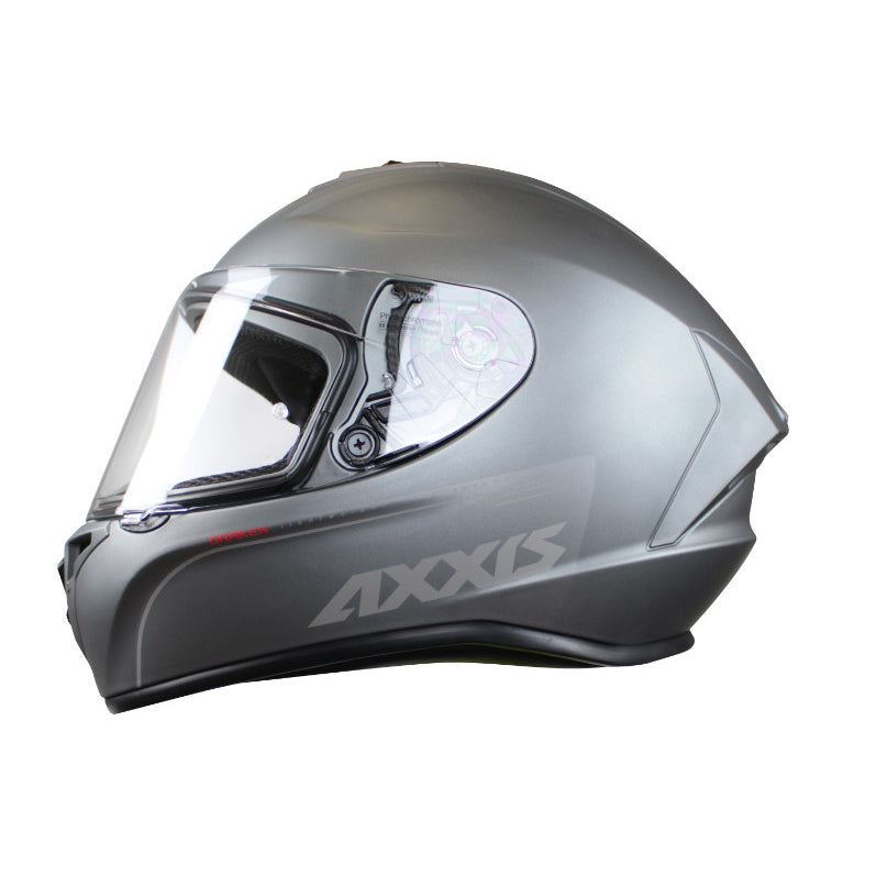 AXXIS-CASCO FF112C DRAKEN S SOLID V.2 A12 TITANIUM MATE