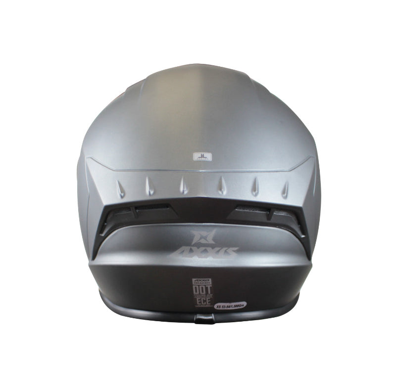 AXXIS-CASCO FF112C DRAKEN S SOLID V.2 A12 TITANIUM MATE