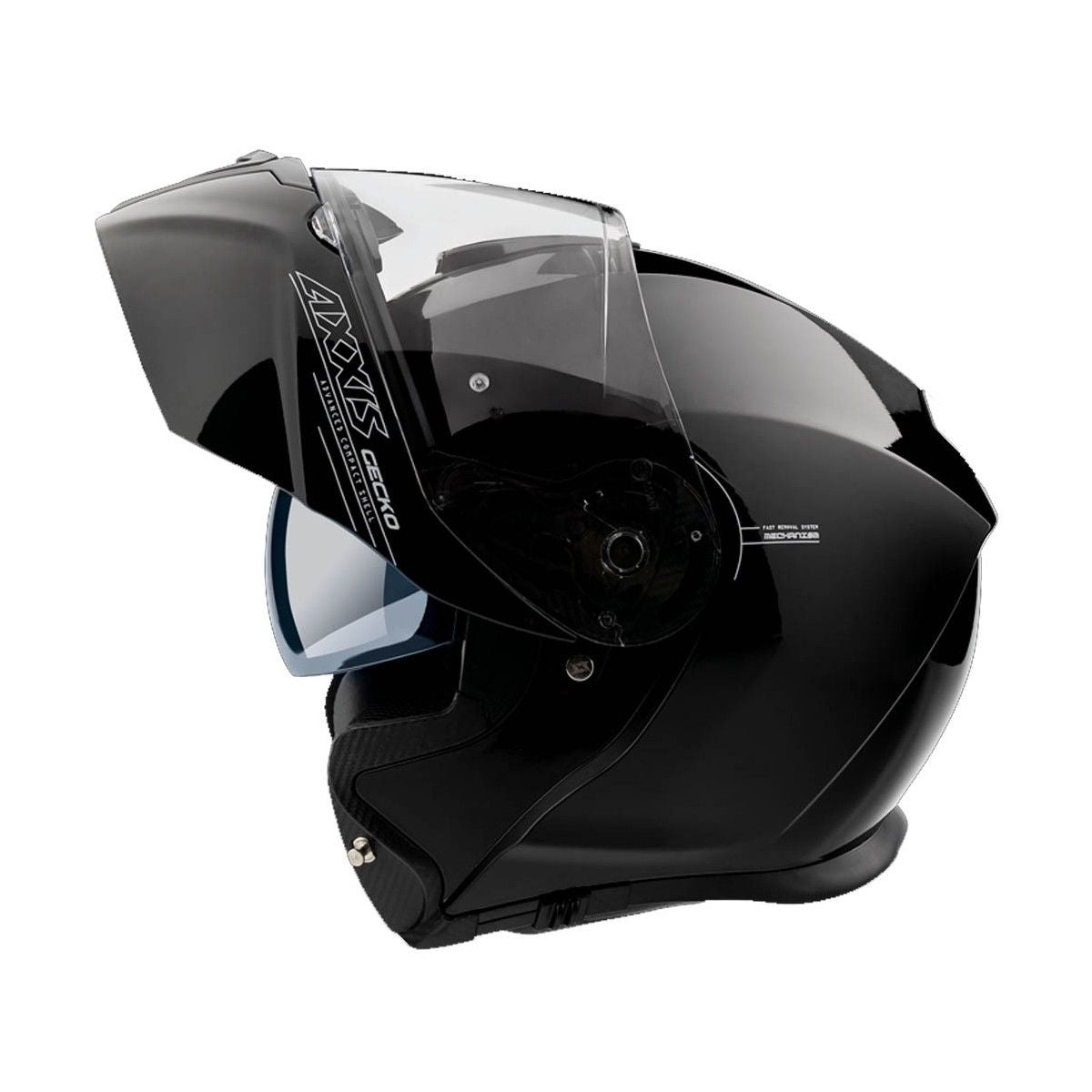 AXXIS-CASCO FU403SV GECKO SV SOLID A1 NERO LUCIDO