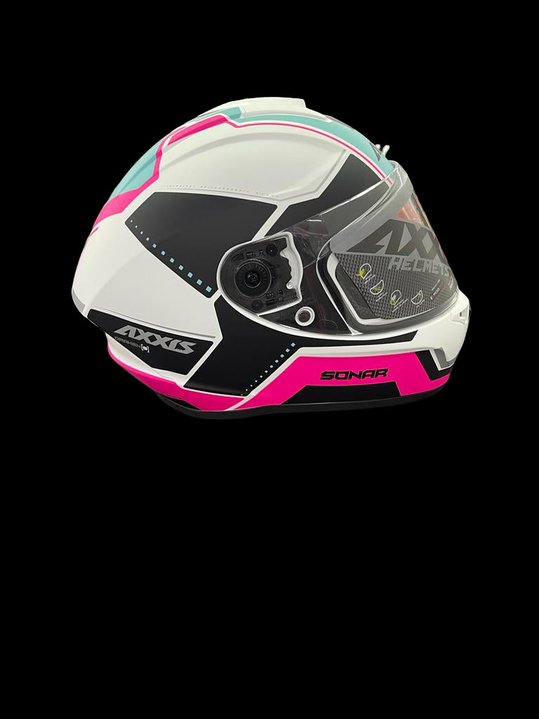 AXXIS-CASCO FF112C DRAKEN S SONAR A8 ROSA FLUOR BRILLO