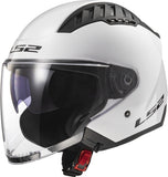 LS2 OF600 COPTER GLOSS WHITE