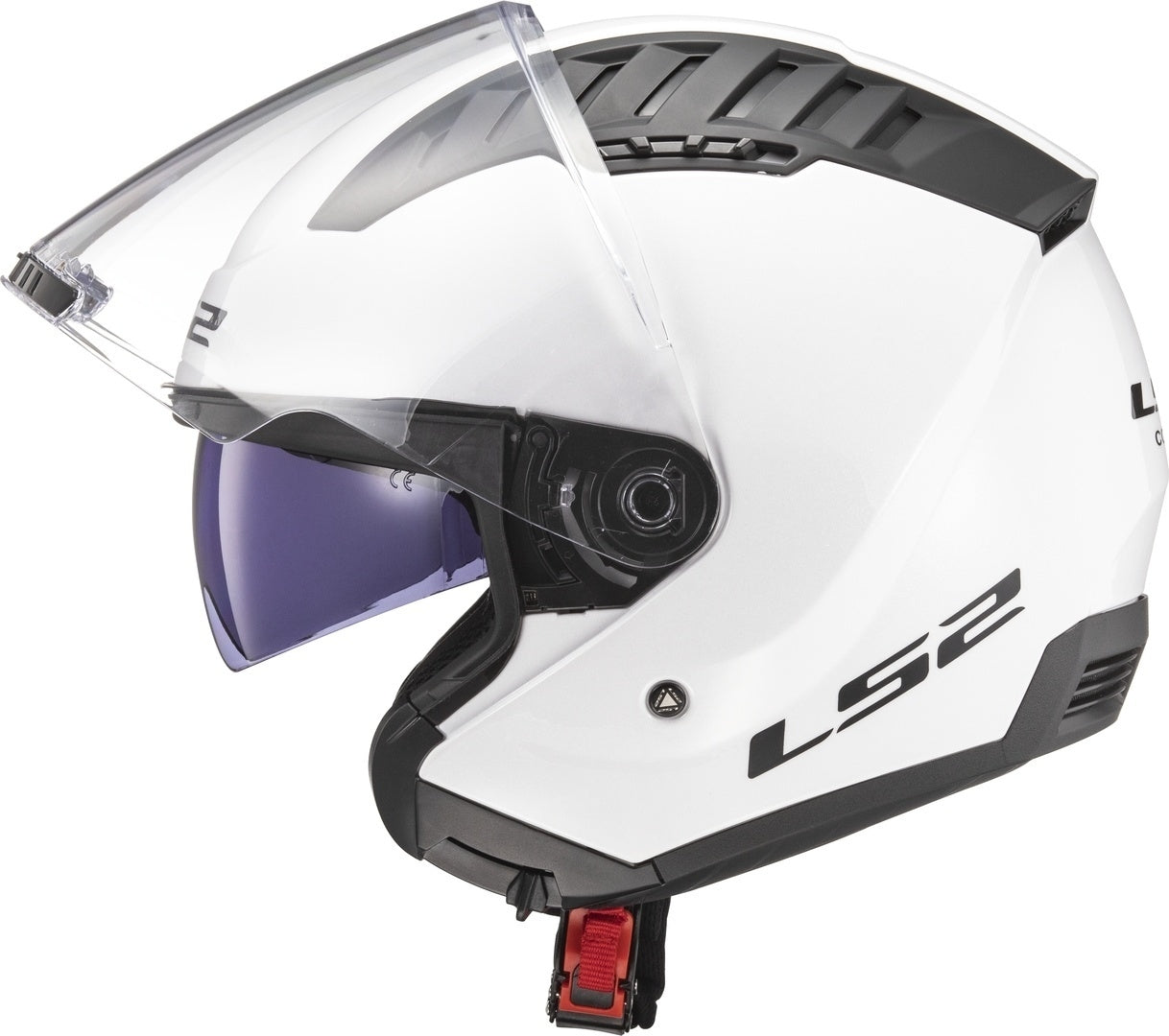 LS2 OF600 COPTER GLOSS WHITE