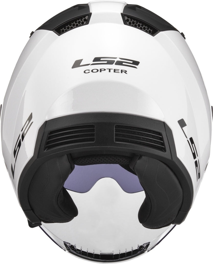 LS2 OF600 COPTER GLOSS WHITE