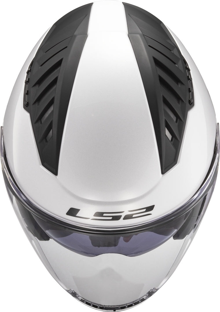 LS2 OF600 COPTER GLOSS WHITE