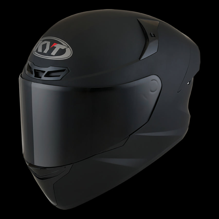 KYT- CASCOS TT-COURSE PLAIN MATT BLACK