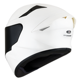KYT- CASCOS TT-COURSE PLAIN WHITE