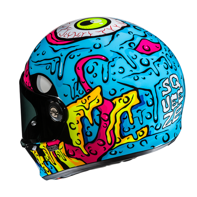 HJC V10 SQUEEZE MC28 Casco Integral De Moto