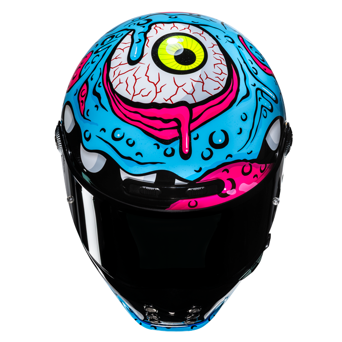 HJC V10 SQUEEZE MC28 Casco Integral De Moto