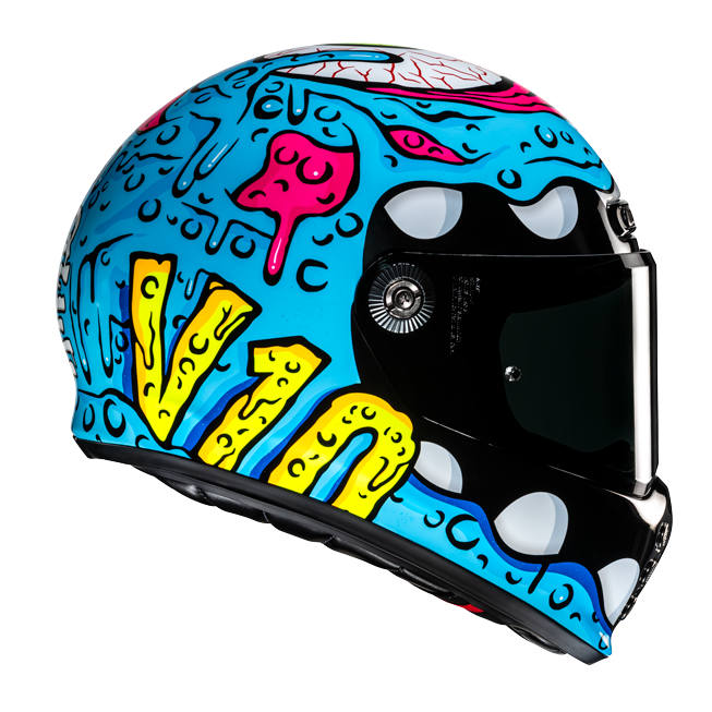 HJC V10 SQUEEZE MC28 Casco Integral De Moto