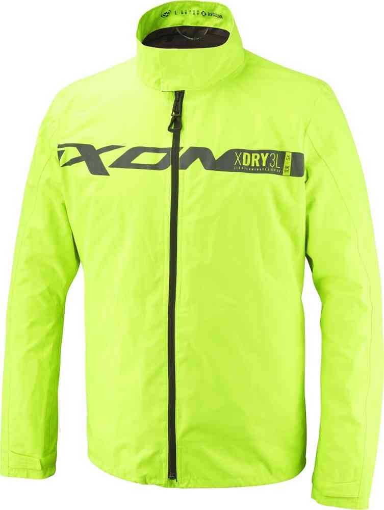IXON M-AQUASHIELD hombre Chaqueta ligera para lluvia Amarillo neón