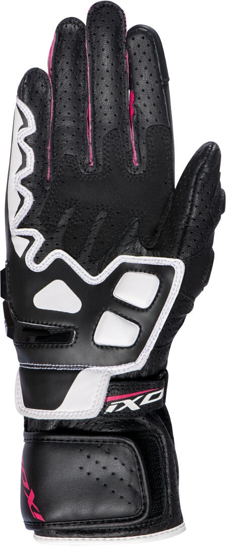 IXON- GUANTES GP5 AIR LADY BLACK/WHITE/FUSHIA