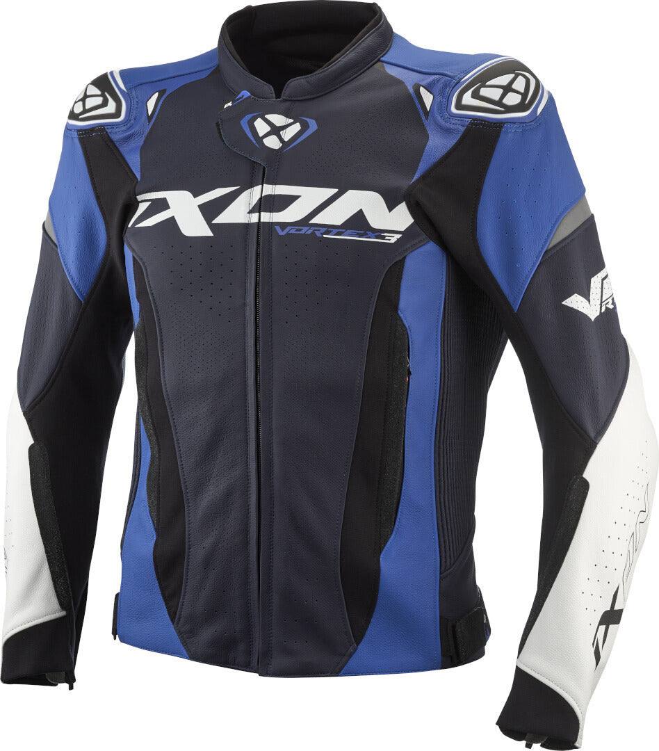 IXON VORTEX 3 Hombre Chaqueta De Cuero Motociclista De Carreras