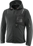 IXON M-QUARTER Wasserdichte Textil-Motorradjacke Anthrazit Schwarz