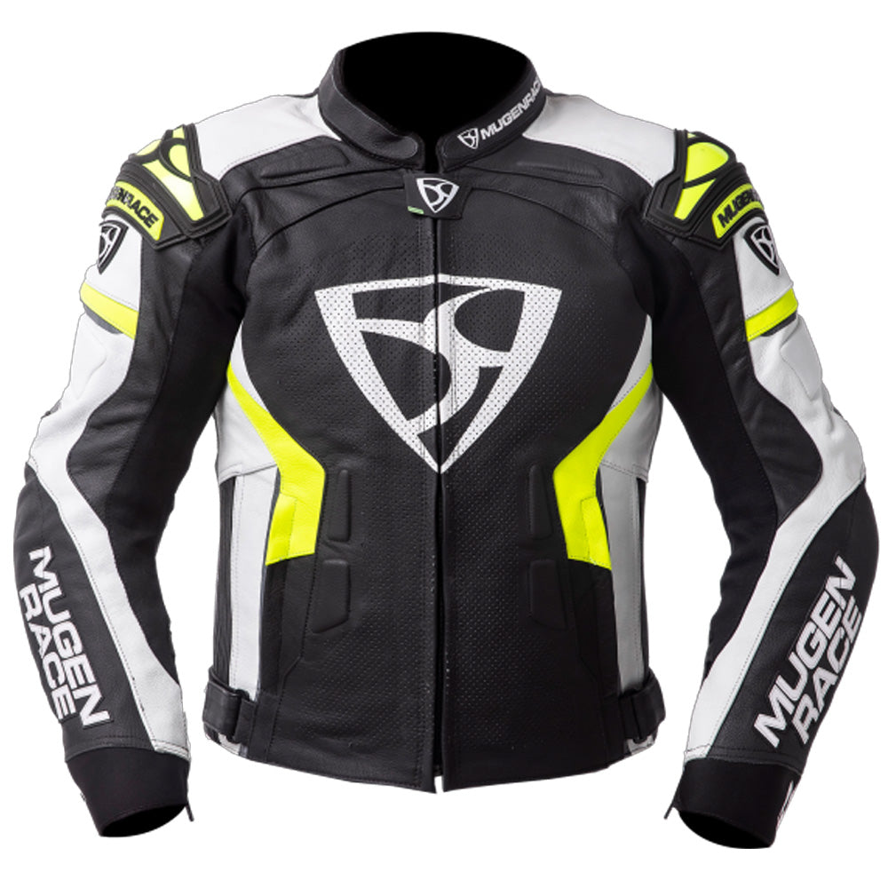 MUGENRACE LJ MNR 1821 MARCUS Chaqueta De Cuero Motocicleta