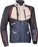 IXON EDDAS Motorrad-Textil-Tourenjacke Grege/Navy/Black