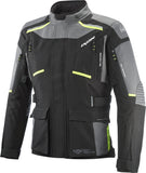 IXON MIDGARD Wasserdichte Adventure-Motorrad-Textiljacke Schwarz
