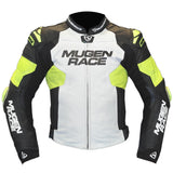 MUGENRACE LJ-MNR-2117 MRY  Deportiva Moto Cuero Chaqueta