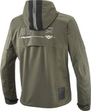 IXON M-QUARTER Chaqueta De Moto Textil Impermeable Caqui Negro