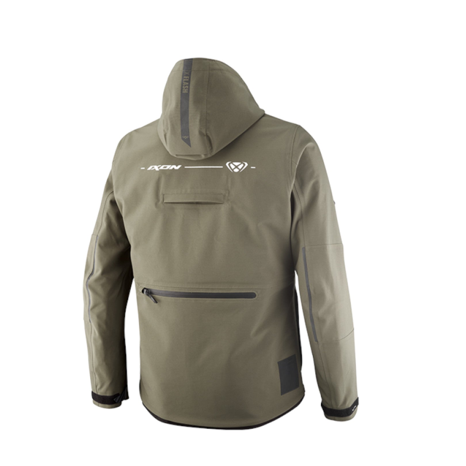 IXON SQUARE Moto Hombre De Aventura Chaqueta Textil Caqui Negro