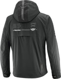 IXON M-QUARTER Wasserdichte Textil-Motorradjacke Anthrazit Schwarz