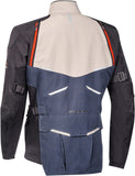 IXON EDDAS Motorrad-Textil-Tourenjacke Grege/Navy/Black