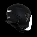 CAPACETE ZEUS-JET ZS-617 Fosco/Preto