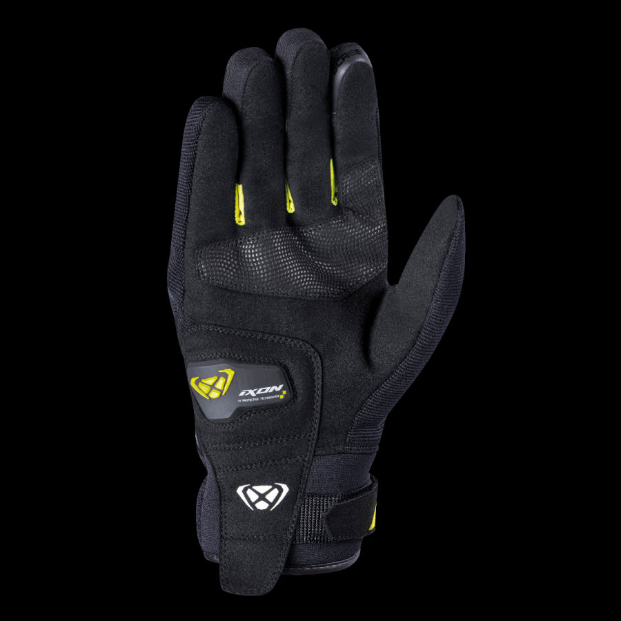 IXON- GUANTES PRO BLAST BLACK/BRIGHT YELLOW