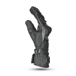 R-TECH - Guantes Piel GP Racing Negro