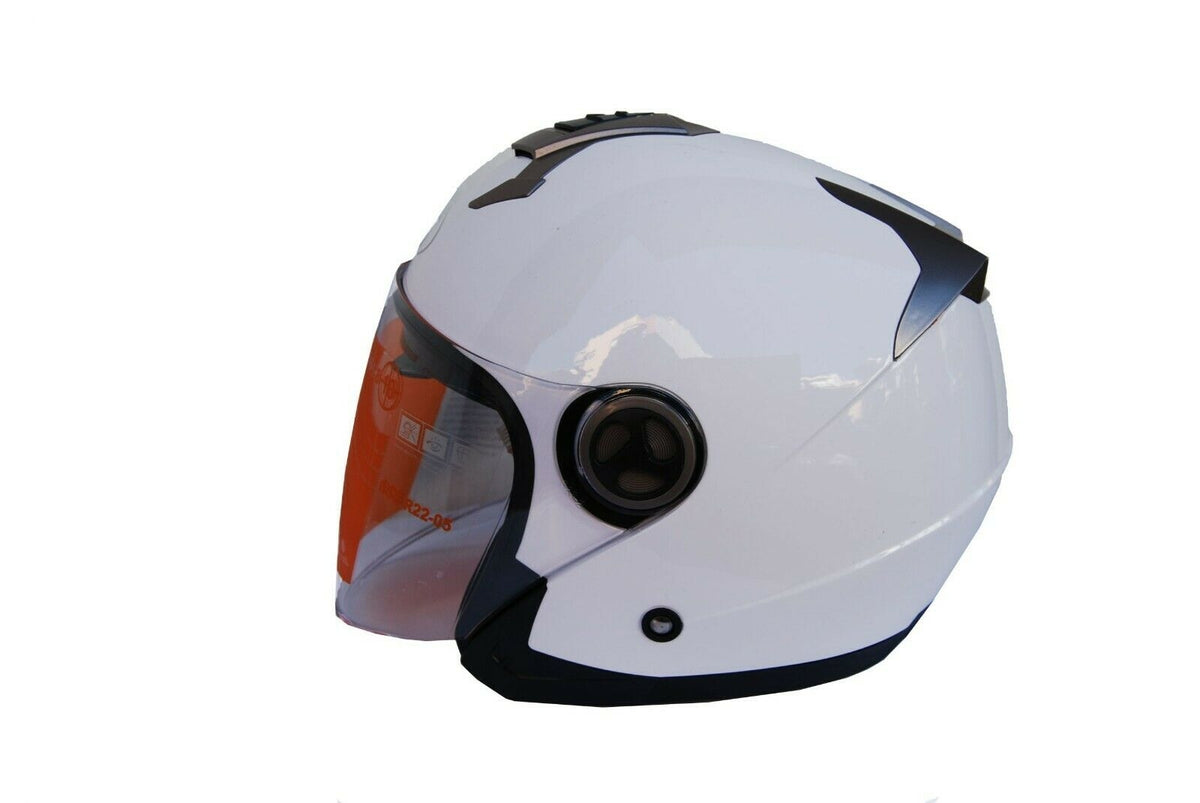 KUM-Casco Jet K-623 Blanco