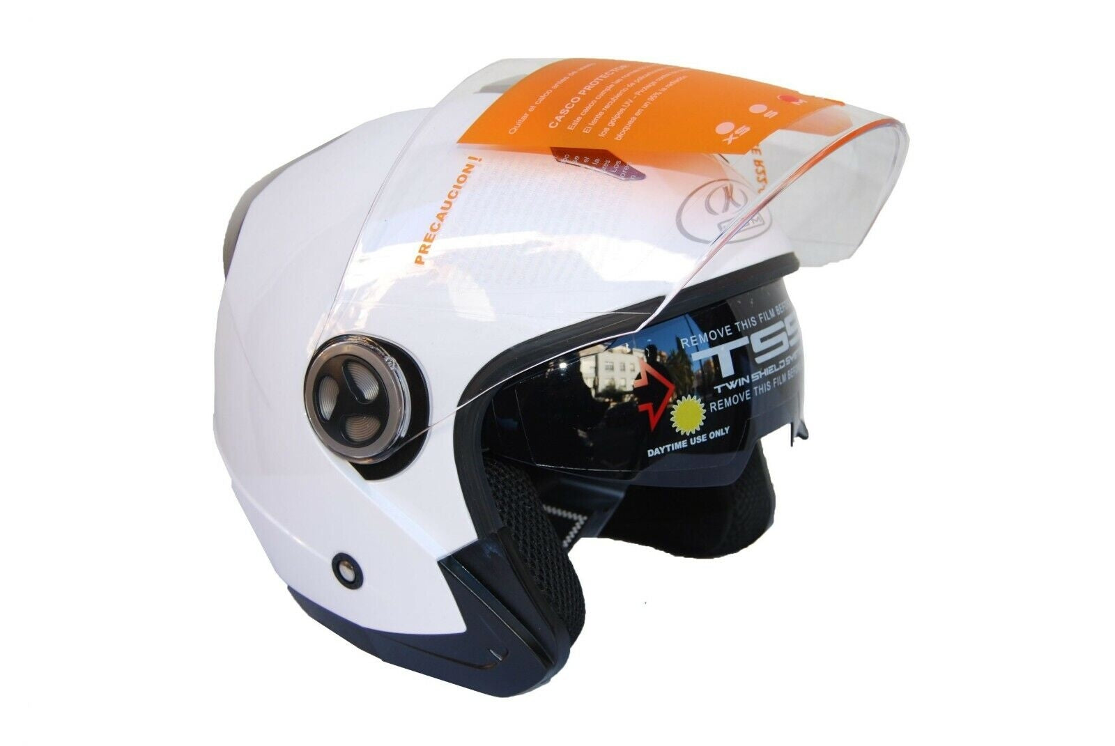 KUM-Casco Jet K-623 Blanco