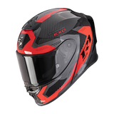 SCORPION EXO-R1 EVO CARBON AIR PROPEL CASCO DE MOTO Negro-Rojo