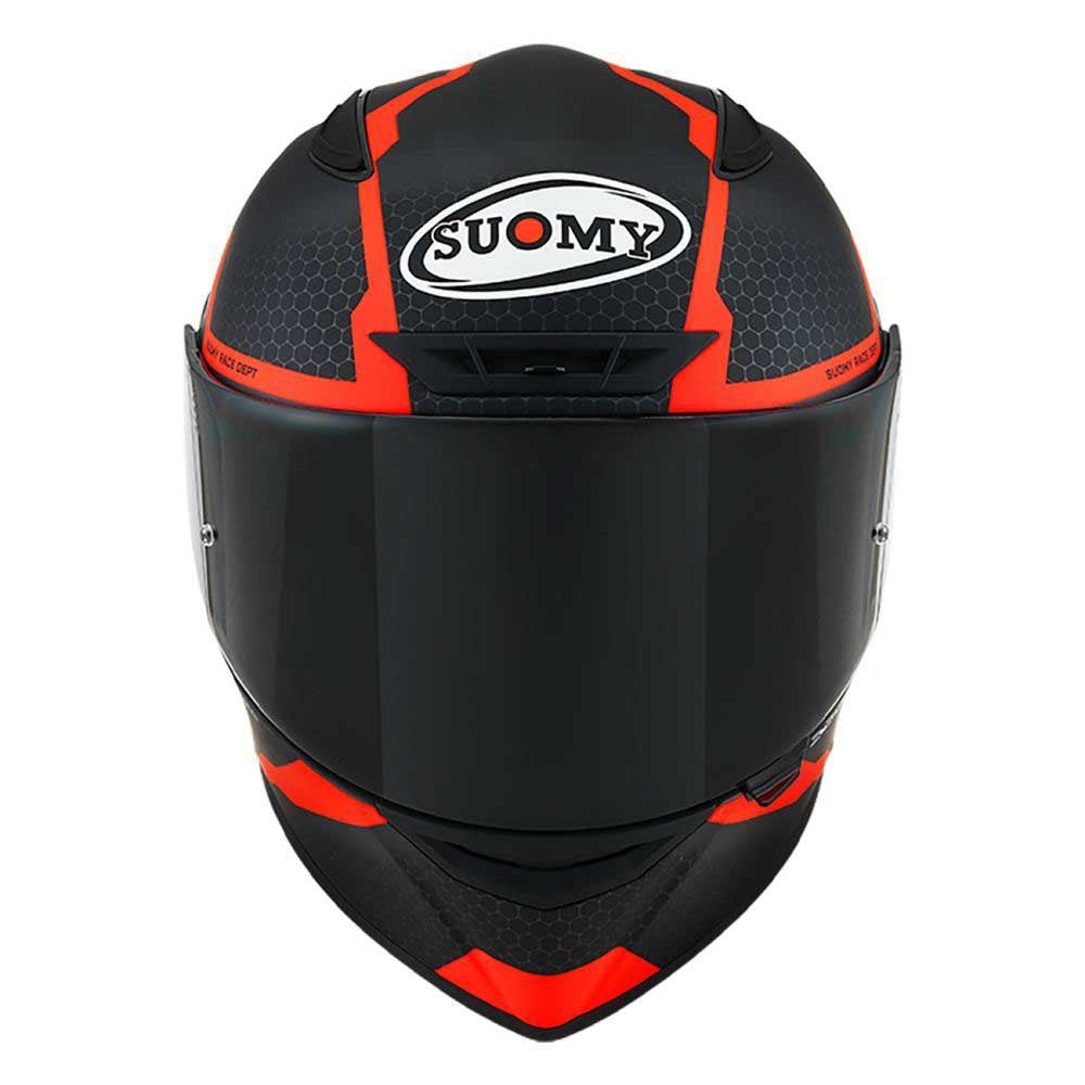 SUOMY-CASCOS TRACK-1 REACTION MATT ANTHRACITE/RED E06