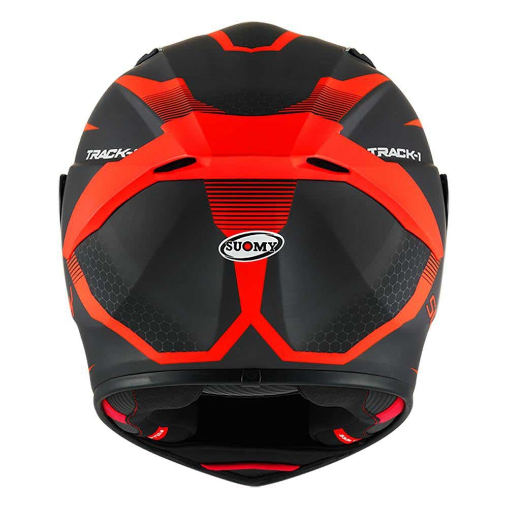 SUOMY-CASCOS TRACK-1 REACTION MATT ANTHRACITE/RED E06