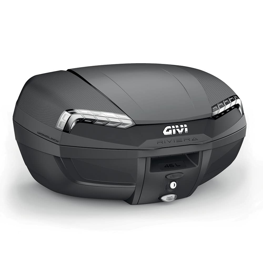 GIVI - MALETA ML 46 LTS. E46/RIVIERA.NEGRO BASE/N C/CATAD. AUMADO