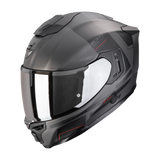SCORPION EXO-1500 AIR DUAL CASCO DE MOTO Plata Mate-Negro-Rojo