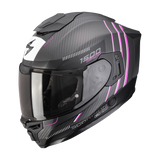 SCORPION EXO-1500 CARBON AIR ZITY CASCO DE MOTO Negro mate-Rosa