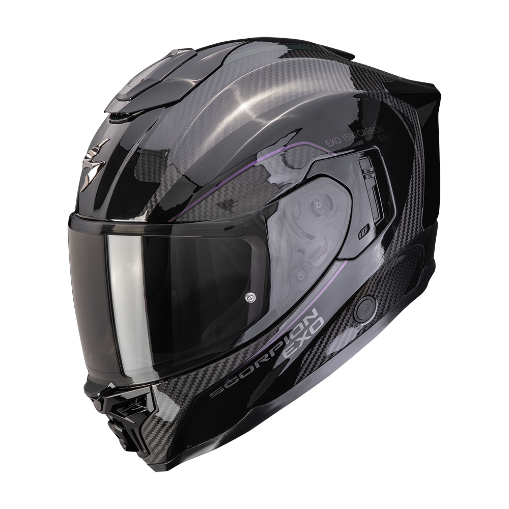SCORPION EXO-1500 CARBON AIR MUNDI MOTORCYCLE HELMET Black-Chameleon