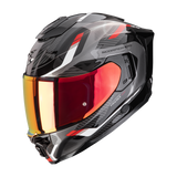 SCORPION EXO-1500 AIR SLEEK MOTORCYCLE HELMET Black-Red