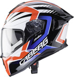 Capacete CABERG-DRIFT EVO MR55 BRANCO/VERMELHO/AZUL