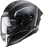 CABERG-Casco DRIFT EVO INTEGRA MATT BLACK/ANTHRACITE/WHITE