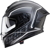 CABERG-Casco DRIFT EVO INTEGRA MATT BLACK/ANTHRACITE/WHITE