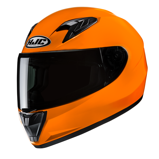 HJC Y10 SOLID UNI CASCO DE MOTO PARA NINOS ATARDECER NARANJA
