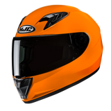 HJC Y10 SOLID UNI CASCO DE MOTO PARA NINOS ATARDECER NARANJA