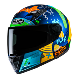 HJC Y10 MIKA MC23 CASCO DE MOTO PARA NINOS
