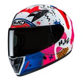 HJC Y10 MIKA MC28 CASCO DE MOTO PARA NINOS