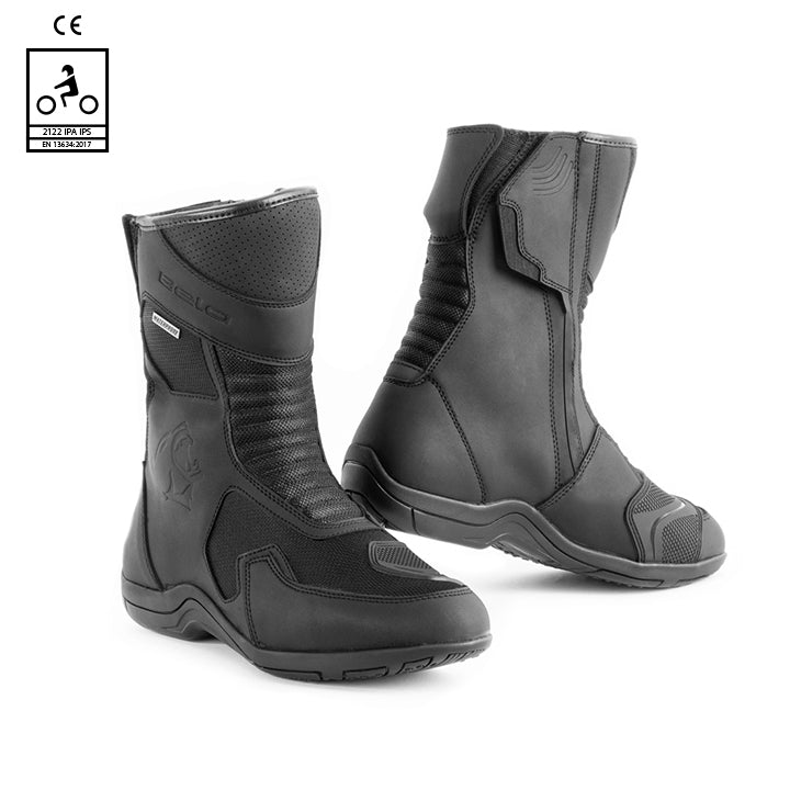 BELA - Botas Piel Mohack WP Man Negro