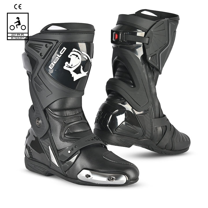 BELA - Botas Piel Race Pro ( R-6) Negro